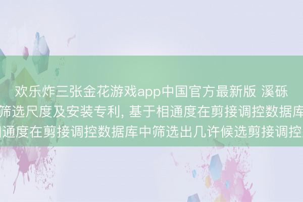 欢乐炸三张金花游戏app中国官方最新版 溪砾科技央求候选药物分子筛选尺度及安装专利, 基于相通度在剪接调控数据库中筛选出几许候选剪接调控序列